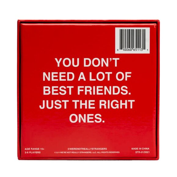 We're Not Really Strangers Card Game: Friendship Edition (NIB) - Picture 7 of 7